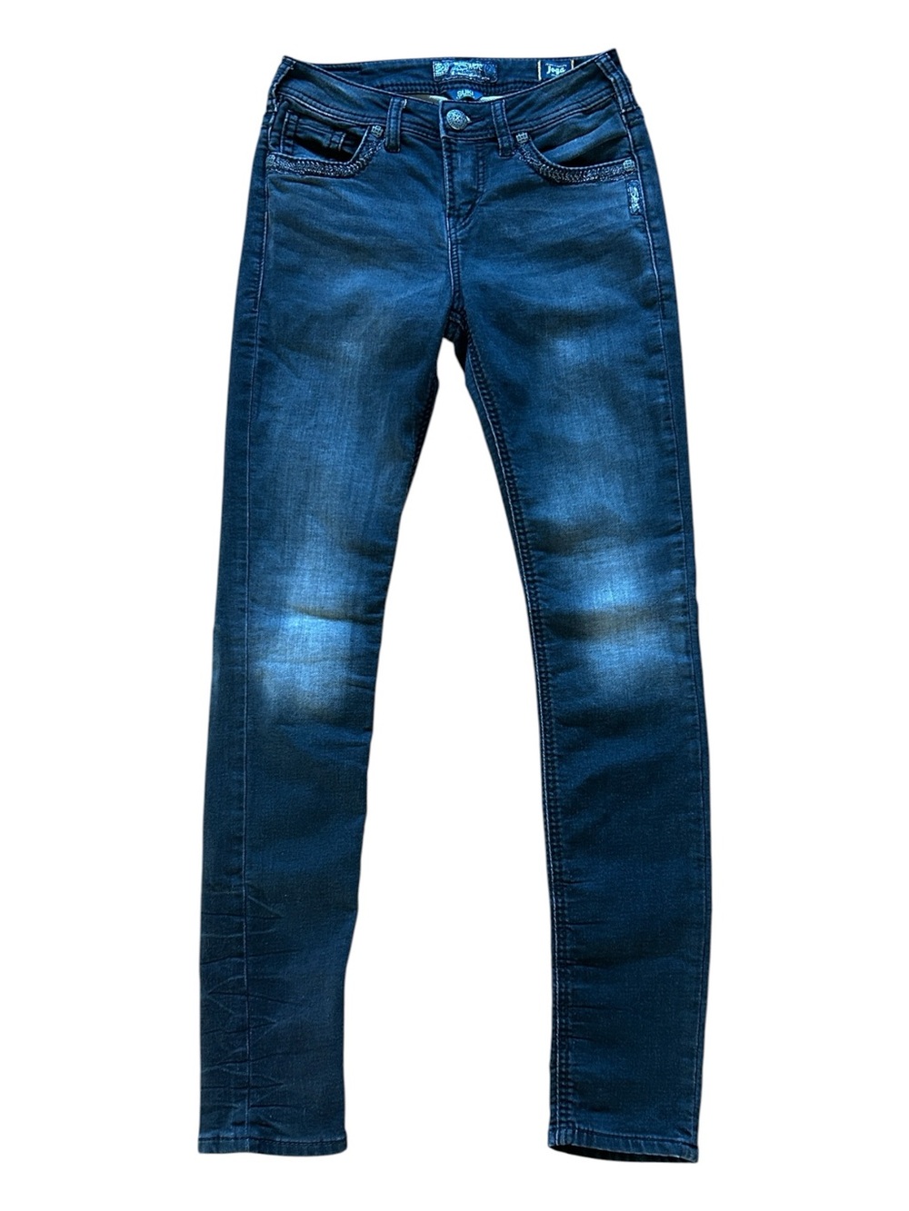 Silver Suki Black High Skinny Jeans